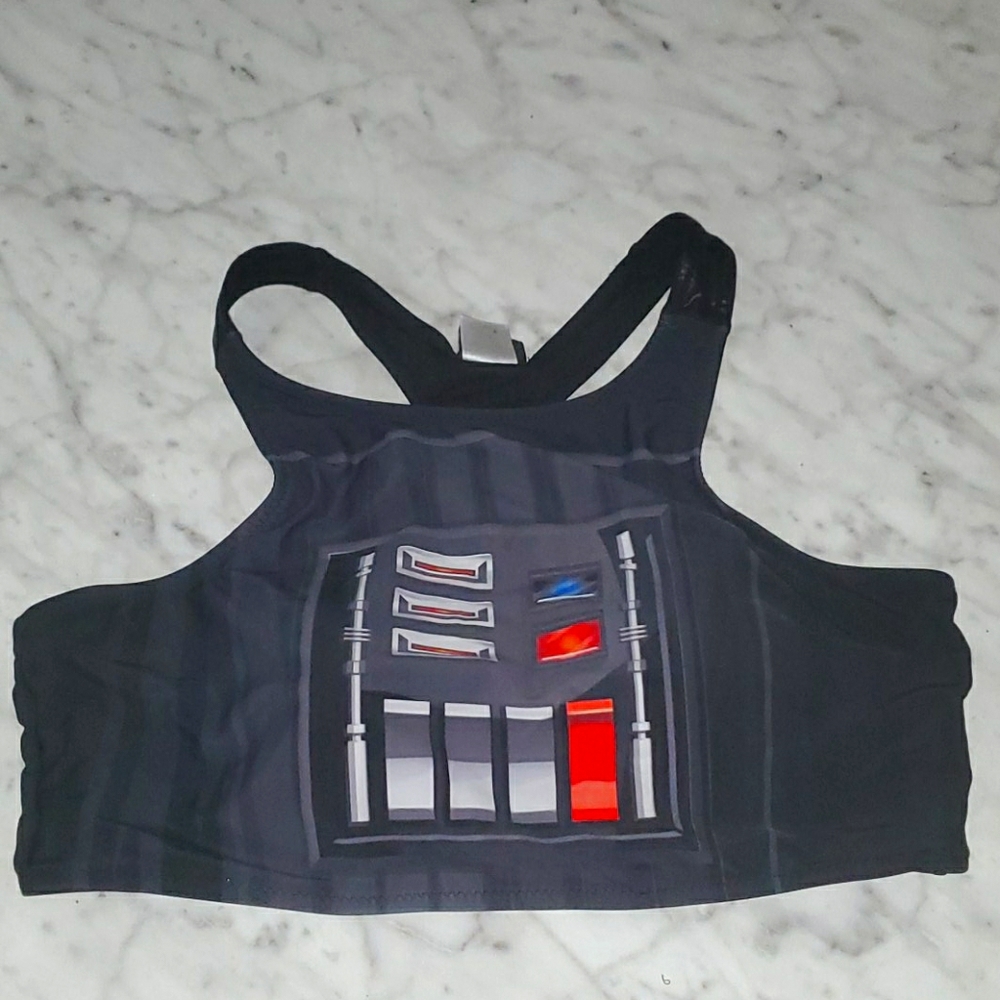 Star Wars Darth Vader Sports Bra/Bikini Top XL